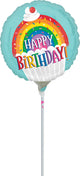 Rainbow Sprinkles Birthday 9" Air-fill Balloon (requires heat sealing)