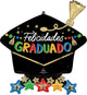 Grad Party Felicidades Graduado 26" Balloon