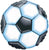 18" Soccer Ball Foil Balloon