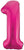 Number 1 Hot Pink 34″ Balloon