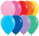 Fashion Assorted 11" Latex Balloons (100 count)