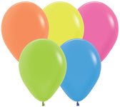 Neon Assortment 11" Latex Balloons (25 count)