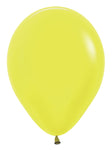 Neon Yellow 11" Latex Balloons (25 count)