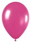 Metallic Fuchsia 11" Latex Balloons (25 count)