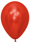 Reflex Crystal Red 11" Latex Balloons (25 count)