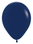 Fashion Navy 11" Latex Balloons (25 count)