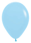 Pastel Matte Blue 11" Latex Balloons (25 count)