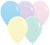 Pastel Matte Asst 11" Latex Balloons (25 count)