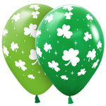 Shamrocks 11″ Latex Balloons (6 count)