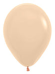 Pastel Matte Malibu Peach 11" Latex Balloons (25 count)