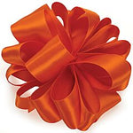 Double Face Satin 50yd No9 - Orange