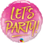 Let's Party 18" Balloon