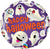 Halloween Emoticon Ghosts 18" Balloon