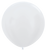 Pearl White 24″ Latex Balloons (10 count)