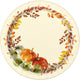 Watercolor Fall Pumpkin Paper Plates 7″ (8 count)