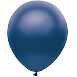 Partymate - Satin Navy 12" Latex Balloons (72 count)