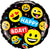 Smileys Happy Birthday 18" Balloon