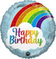 Happy Birthday Rainbow 30" Balloon