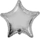 Silver Star 17" Balloon