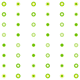 20X20 Cello Sheets - Green Dots (50 count)