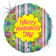 Swirly Garden Happy Assistant's Day 18" Balloon