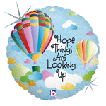Hope Things are Looking Up 18" Balloon