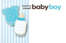 Enclosure Card - Baby Boy (50 count)