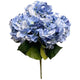 18″ Silk Pongee Hydrangea Bush - Blue (1 Bouquet)