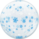 Snowflakes Sphere 20″ Balloon