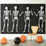 Skeleton 3 Piece Back Drop w/ Add-Ons by Amscan from Instaballoons