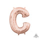 Rose Gold Letter C 16″ Balloon