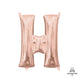 Rose Gold Letter H 16″ Balloon