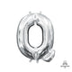 Silver Letter Q 16" Balloon