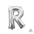 Silver Letter R 16" Balloon