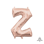 Rose Gold Letter Z 16″ Balloon