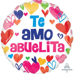 Te Amo Abuelita 17″ Balloon