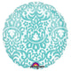 Circle - Robins Egg Blue Tapestry 18″ Balloon