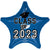 Class Of 2023 - Blue 19″ Balloon