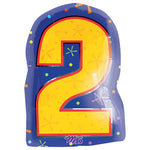 Number 2 - Multi-color 20″ Balloon