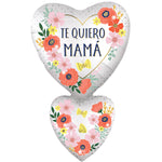 Satin Te Quiero Mamá Blooms 31″ Balloon