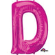 Pink Letter D 34″ Balloon