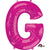 Pink Letter G 34″ Balloon