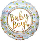 Baby Boy (requires heat-sealing) 9″ Balloons (10 count)