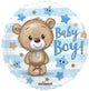 Baby Boy Bear (requires heat-sealing) 9″ Balloons (10 count)