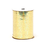 3/16″ Holographic Curling Ribbon - Gold (100 Yds.)