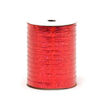 3/16″ Holographic Curling Ribbon - Red (100 Yds.)