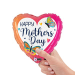 Mother's Day Colorful Butterflies (air-fill Only) 9″ Balloon