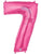 Pink Number 7 34" Balloon