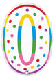 Birthday Candle Number 0 24″ Balloon