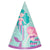 Birthday Mermaid Cone Hats by Amscan from Instaballoons